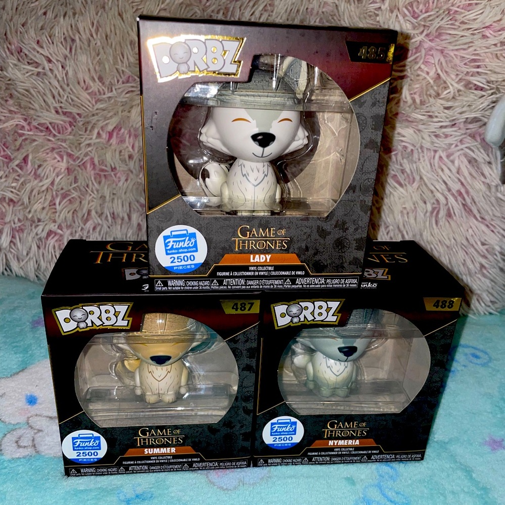 Game of Thrones Dorbz Lot of 3